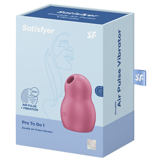 SATISFYER - PRO TO GO 1 ROJO