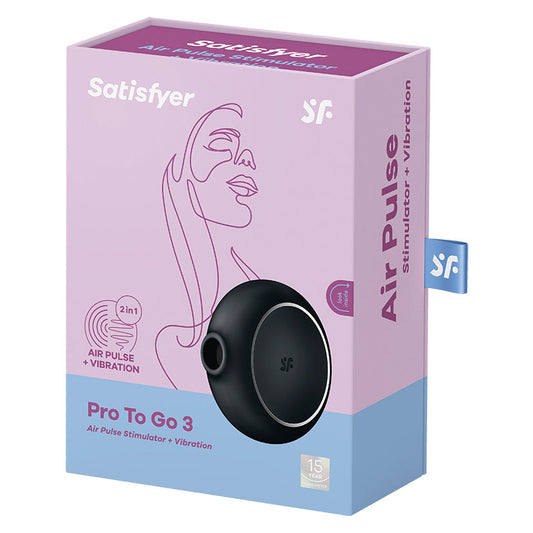 SATISFYER - PRO TO GO 3 NEGRO