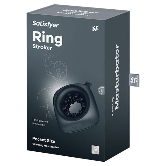 SATISFYER - RING STROKER NOIR