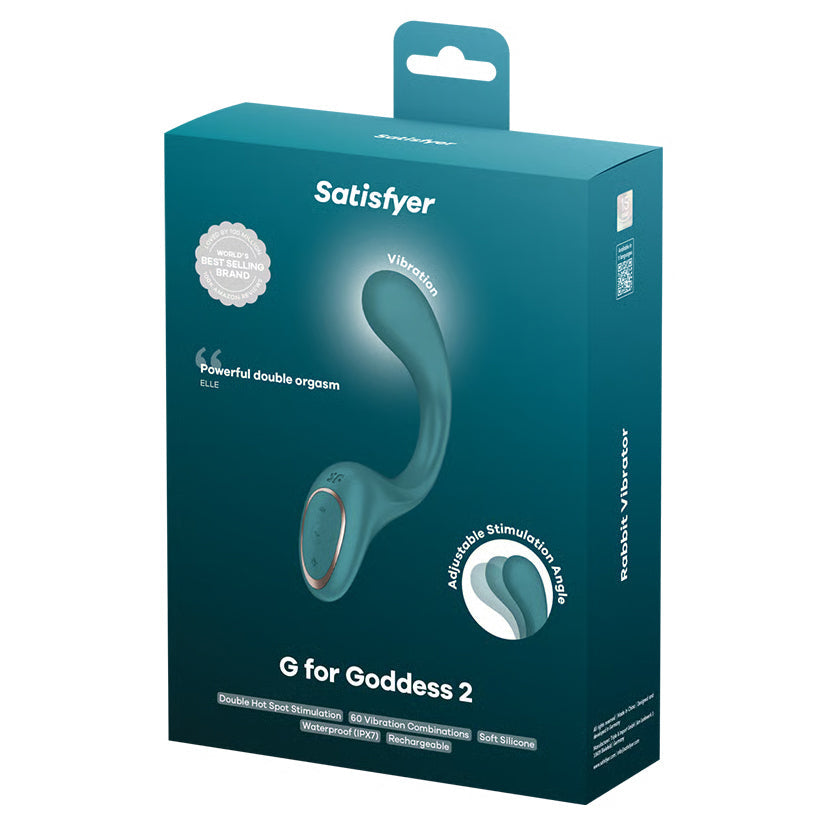 SATISFYER - G FOR GODDESS 2 BOTTLE GREEN