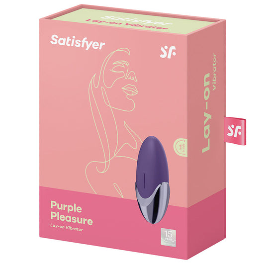 SATISFYER - VIBRADOR DE APOYO PURPLE PLEASURE