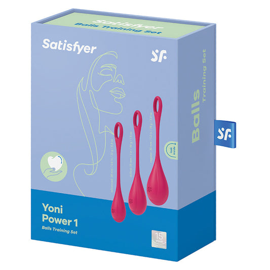 SATISFYER - YONI 1 RED