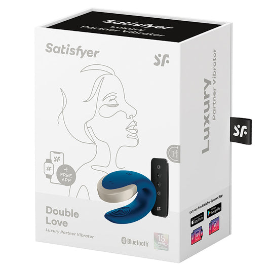 SATISFYER - DOUBLE LOVE AZUL