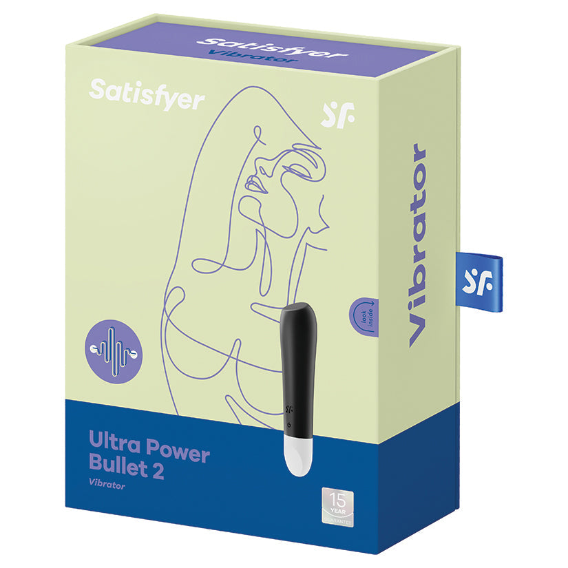 SATISFYER - ULTRA POWER BULLET 2 BLACK