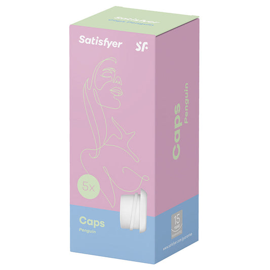 SATISFYER - PENGUIN CLIMAX TIPS BLANCO