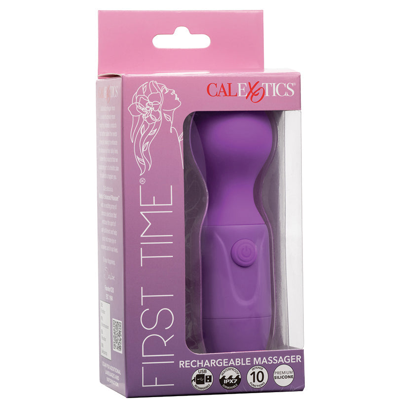 CAL EXOTICS - FIRST TIME RECHARGEABLE MASSAGER PURPLE