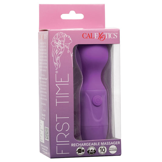 CALEXOTICS - FIRST TIME RECHARGEABLE MASSAGER PURPLE