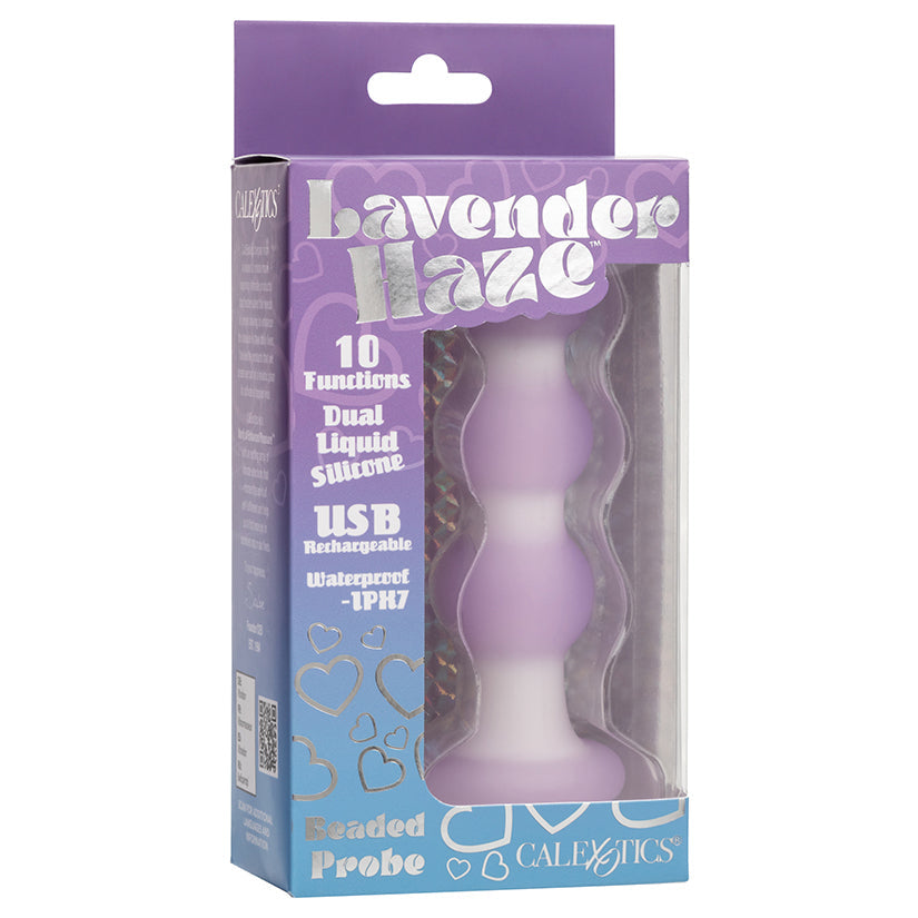 CAL EXOTICS - LAVENDER HAZE BEADED PROBE