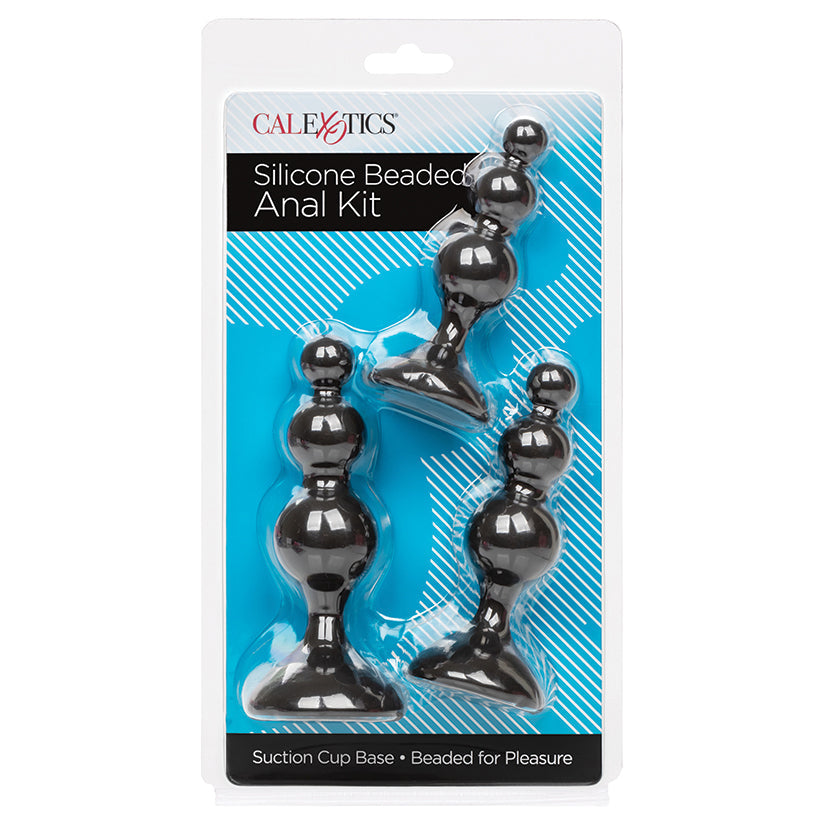 CALEXOTICS - SILICONE BEADED ANAL KIT