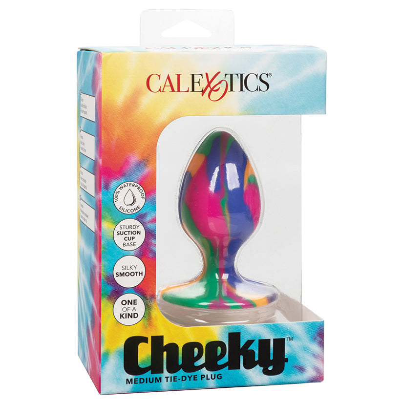 CAL EXOTICS - CHEEKY MEDIUM TIE-DYE PLUG