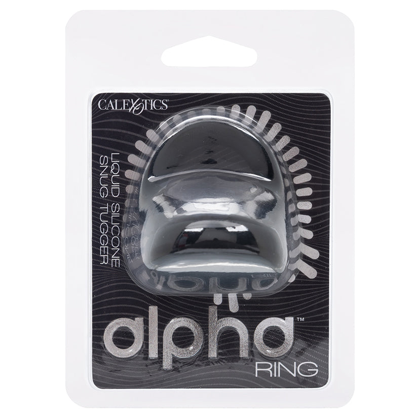 CALEXOTICS - ALPHA LIQUID SILICONE SNUG TUGGER BLACK