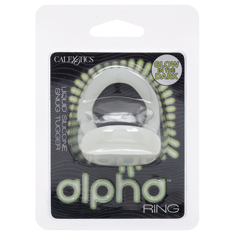 CALEXOTICS - ALPHA LIQUID SILICONE SNUG TUGGER GLOW-IN-THE-DARK