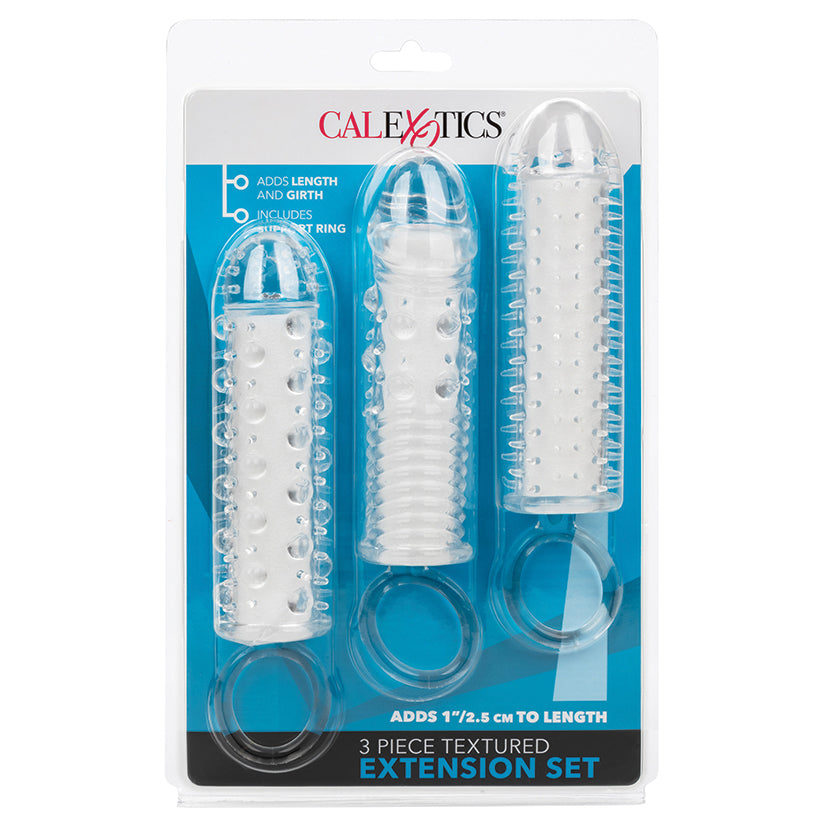 CAL EXOTICS - 3-PIECE TEXTURED EXTENSION SET