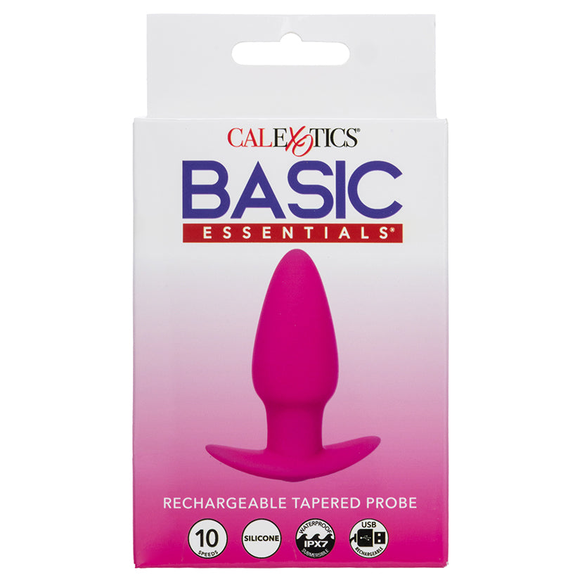 CAL EXOTICS - BASIC ESSENTIALS RECHARGEABLE TAPERED PROBE