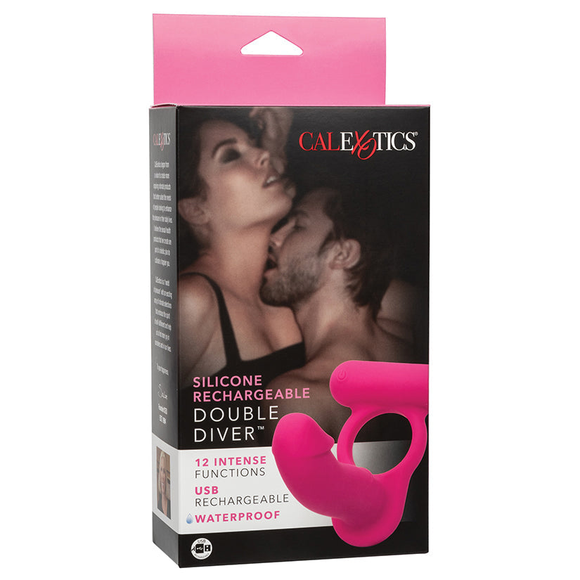 CAL EXOTICS - SILICONE RECHARGEABLE DOUBLE DIVER