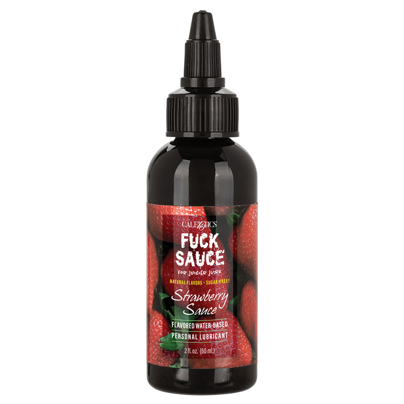 CAL EXOTICS - FUCK SAUCE WATER-BASED LUBRICANT STRAWBERRY 2 OZ.