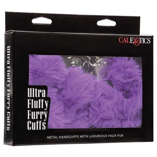 CALEXOTICS - ULTRA FLUFFY FURRY CUFFS PURPLE