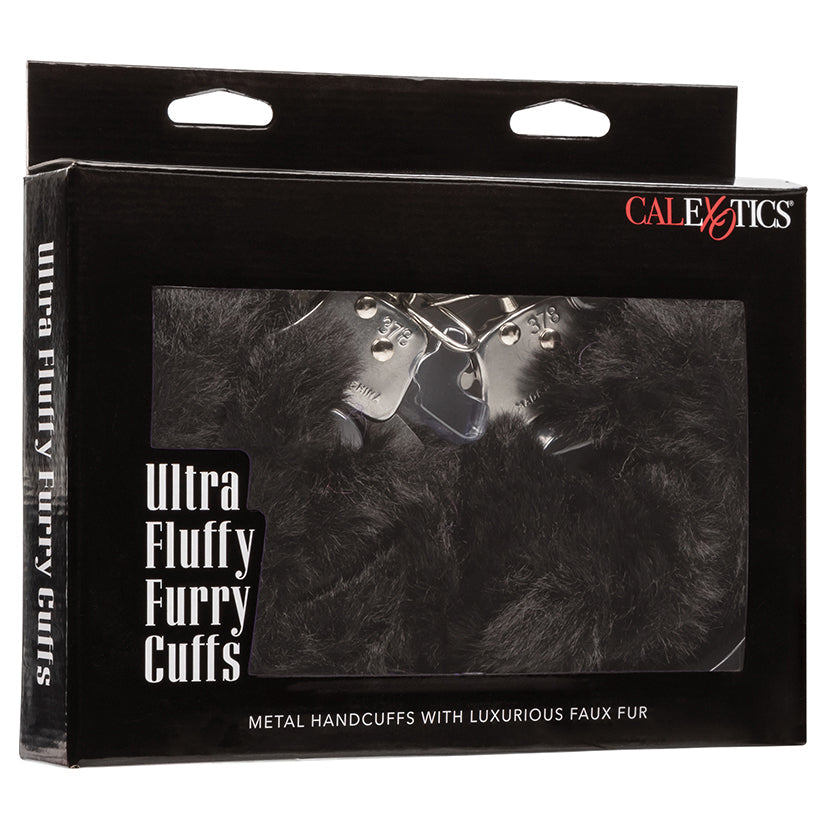 CAL EXOTICS - ULTRA FLUFFY FURRY CUFFS BLACK