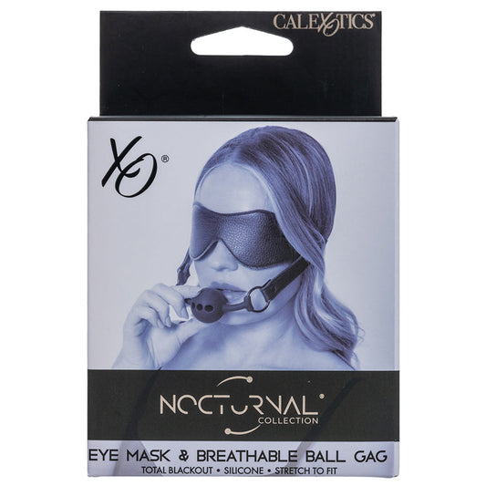 CALEXOTICS - NOCTURNAL COLLECTION EYE MASK & BREATHABLE BALL GAG