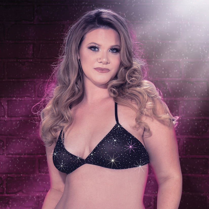CALEXOTICS - RADIANCE PLUS SIZE TRIANGLE BIKINI TOP BOXED