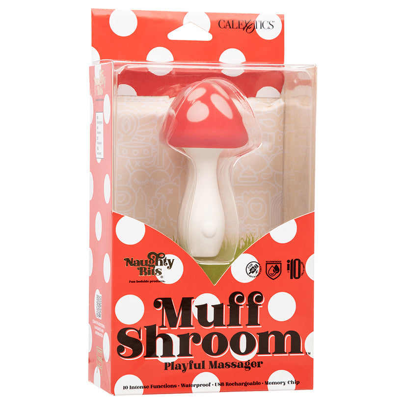 CAL EXOTICS - NAUGHTY BITS MUFF SHROOM PLAYFUL MASSAGER