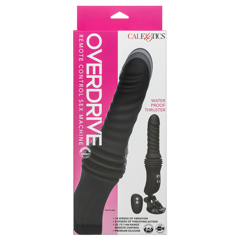CAL EXOTICS - OVERDRIVE REMOTE CONTROL SEX MACHINE WATERPROOF THRUSTER