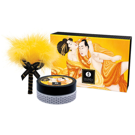 SHUNGA - KISSABLE MASSAGE POWDER LUSCIOUS MANGO 2.65 OZ.