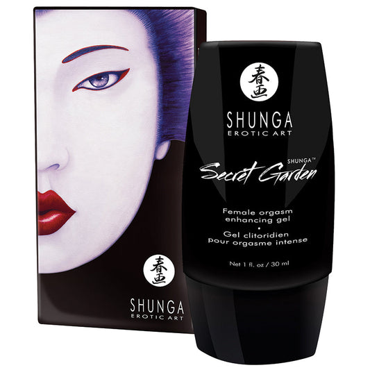 SHUNGA - GEL PARA EL ORGASMO FEMENINO SECRET GARDEN 1 OZ.