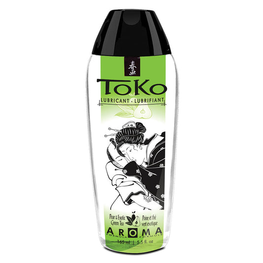 SHUNGA - TOKO AROMA LUBRICANTE PERA Y TÉ VERDE EXÓTICO 5.5 OZ.