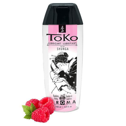 SHUNGA - TOKO AROMA LUBRICANTE SENSACIÓN DE FRAMBUESA 5.5 OZ.