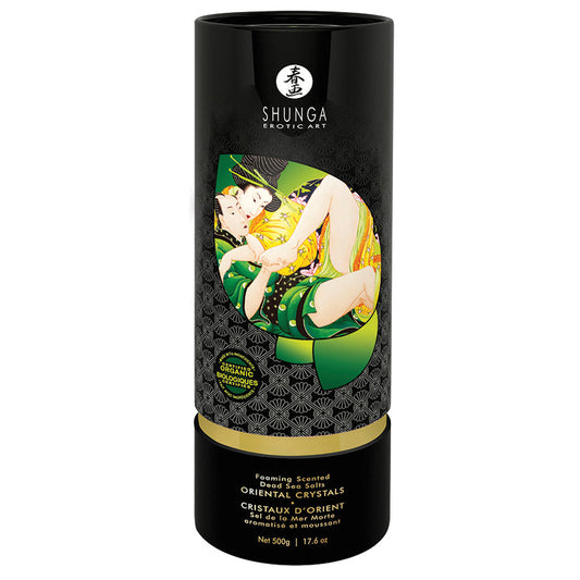 SHUNGA - SALES DE BAÑO CRISTALES ORIENTALES FLOR DE LOTO 17.6 OZ.