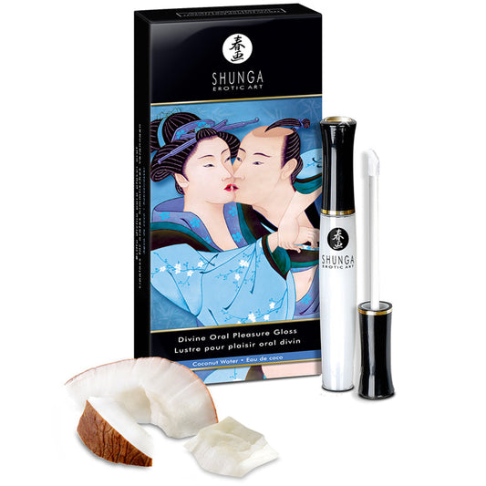 SHUNGA - BRILLO DE PLACER ORAL DIVINO AGUA DE COCO