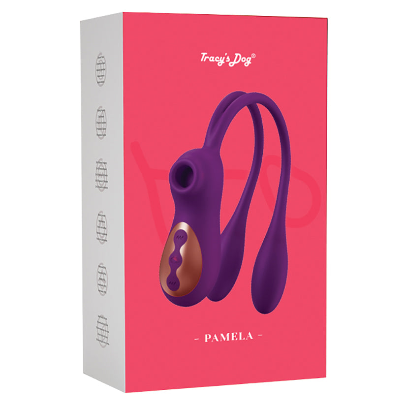 TRACY'S DOG - PAMELA SUCKING VIBRATOR PURPLE