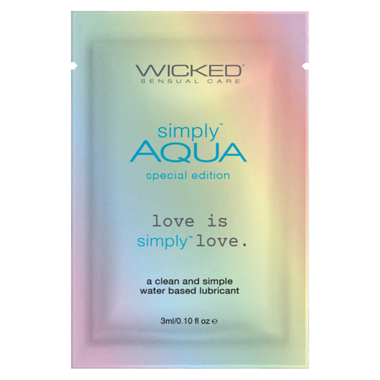 WICKED - ÉDITION SPÉCIALE SIMPLY AQUA EN PACK FEUILLE 3 ML