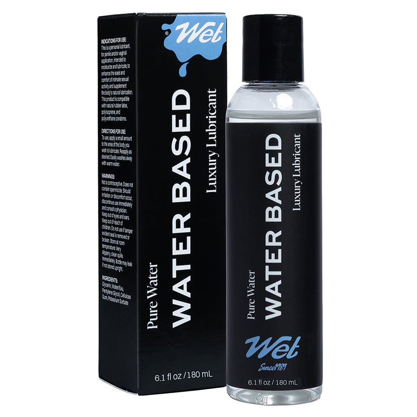 WET - WATERBASED LUBRICANT 6.1 OZ.