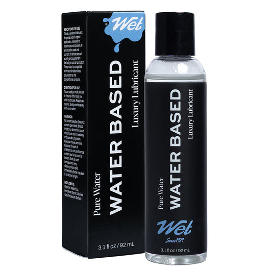 WET - WATERBASED LUBRICANT 3.1 OZ.
