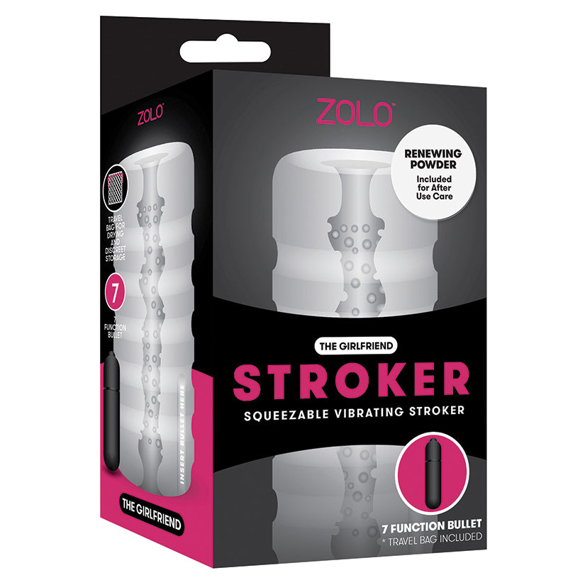 XGEN - ZOLO GIRLFRIEND SQUEEZEABLE VIBRATING STROKER