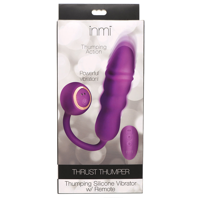XR BRANDS - INMI THRUST THUMPER THRUSTING VIBE WITH REMOTE