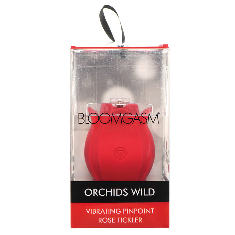 XR BRANDS - BLOOMGASM ORCHIDS WILD VIBRATING ROSE TICKLER