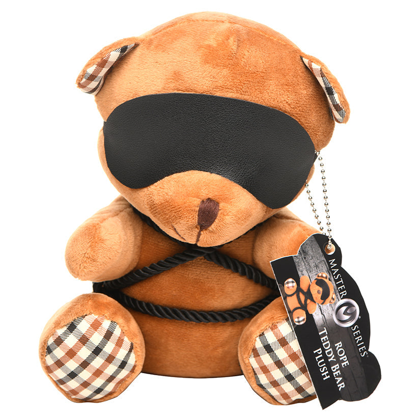 XR BRANDS - MASTER SERIES ROPE TEDDY BEAR PLUSH