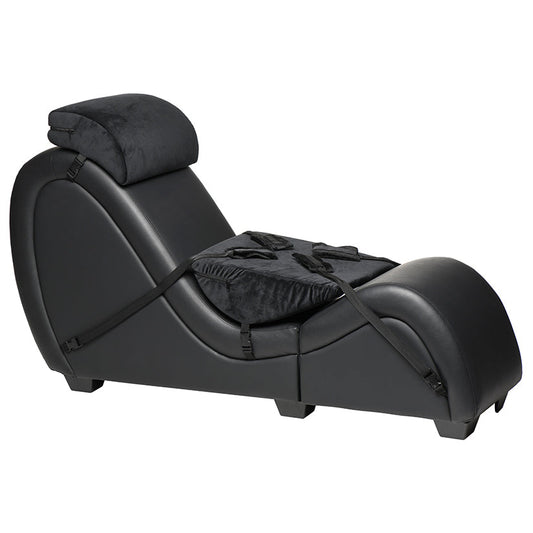 MARQUES XR - CHAISE LONGUE SEXUELLE DÉTACHABLE KINKY COUCH NOIRE