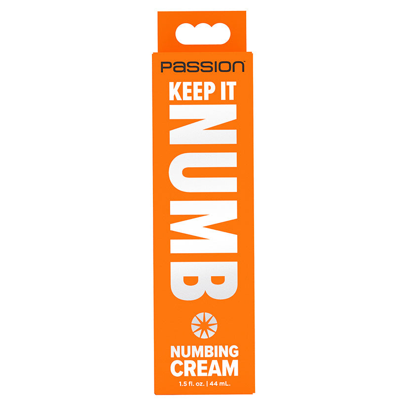XR BRANDS - PASSION ENHANCERS KEEP IT NUMB NUMBING CREAM 1.5 OZ.