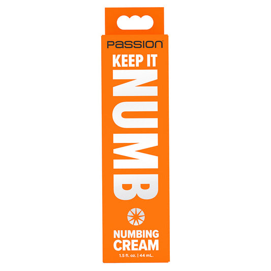 XR BRANDS - PASSION ENHANCERS KEEP IT NUMB NUMBING CREAM 1.5 OZ.