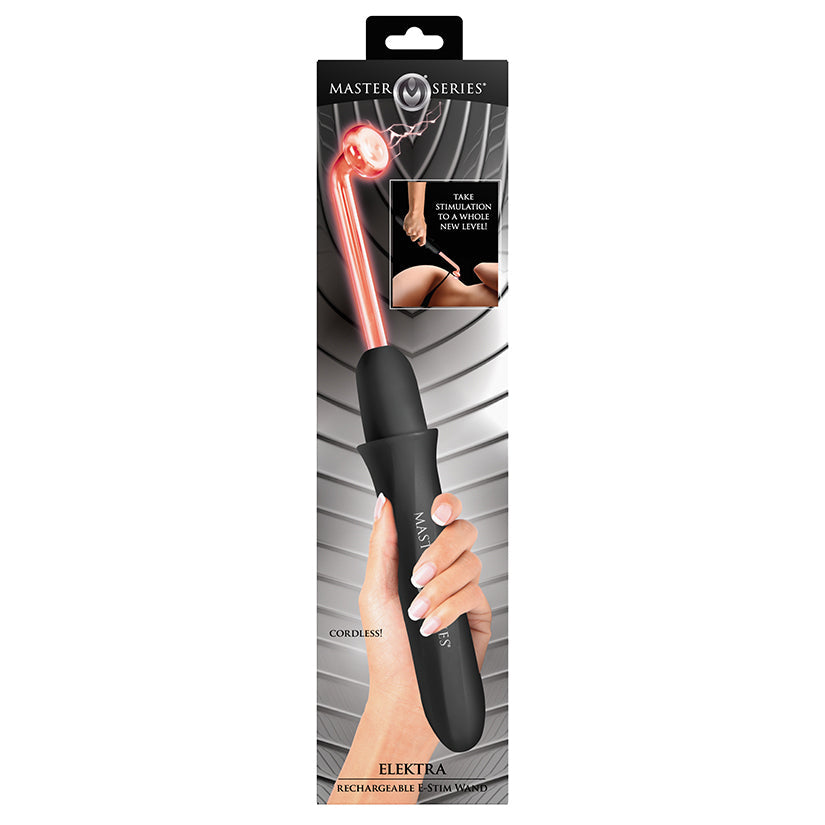 XR BRANDS - VARITA DE ESTIMULACIÓN ELÉCTRICA RECARGABLE MASTER SERIES ELEKTRA