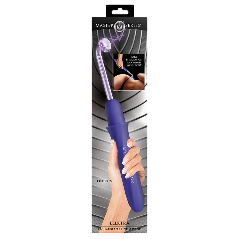 XR BRANDS - VARITA DE ESTIMULACIÓN ELÉCTRICA RECARGABLE MASTER SERIES ELEKTRA