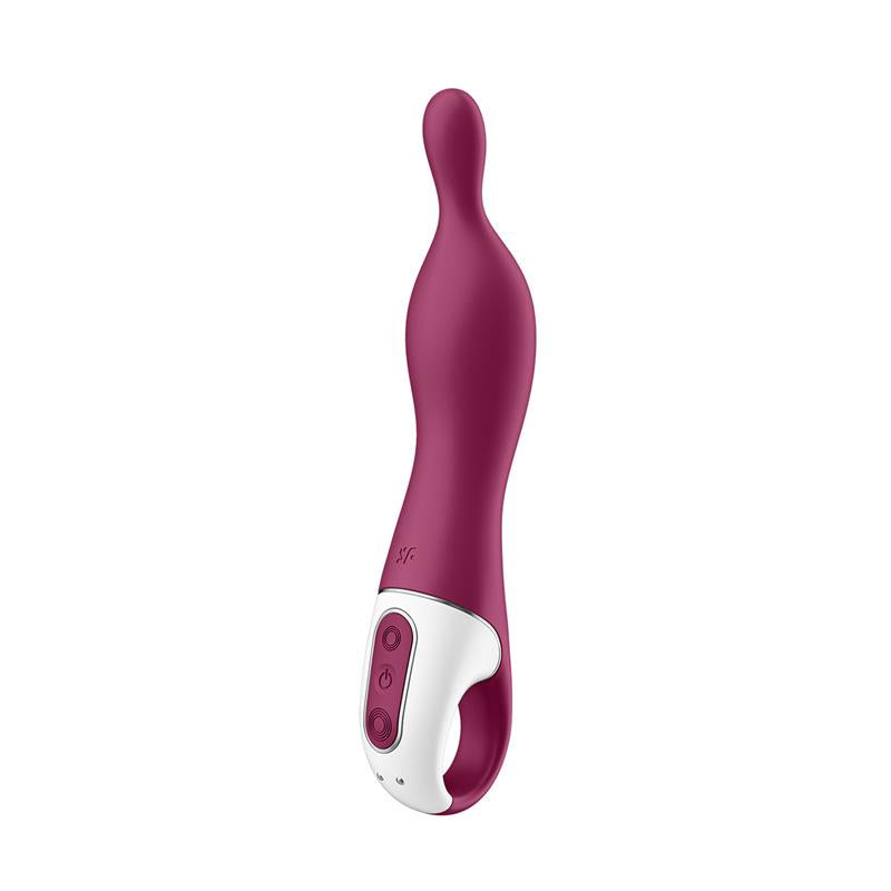 SATISFYER - A-MAZING 1 POINT SIMULATOR BERRY