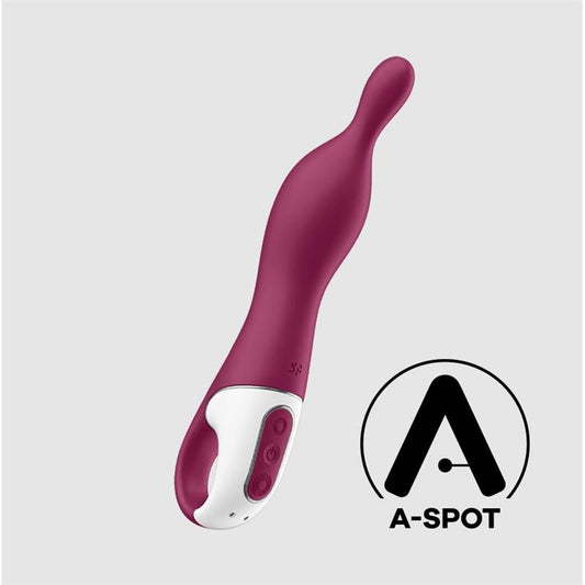 SATISFYER - A-MAZING 1 POINT SIMULATOR BERRY
