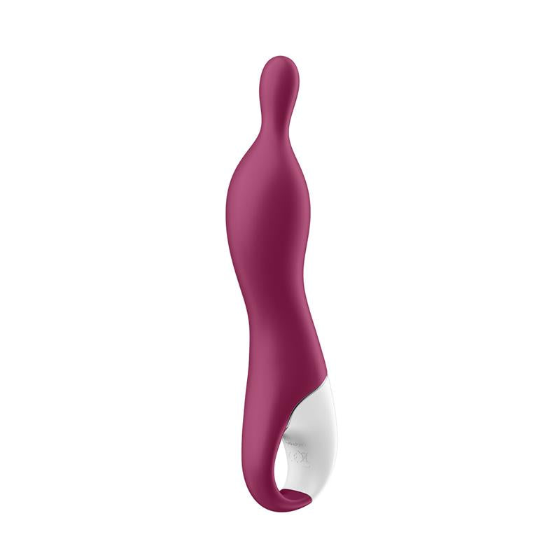 SATISFYER - A-MAZING 1 POINT SIMULATOR BERRY