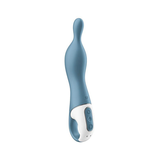 SATISFYER - A-MAZING 1 POINT STIMULATOR BLUE