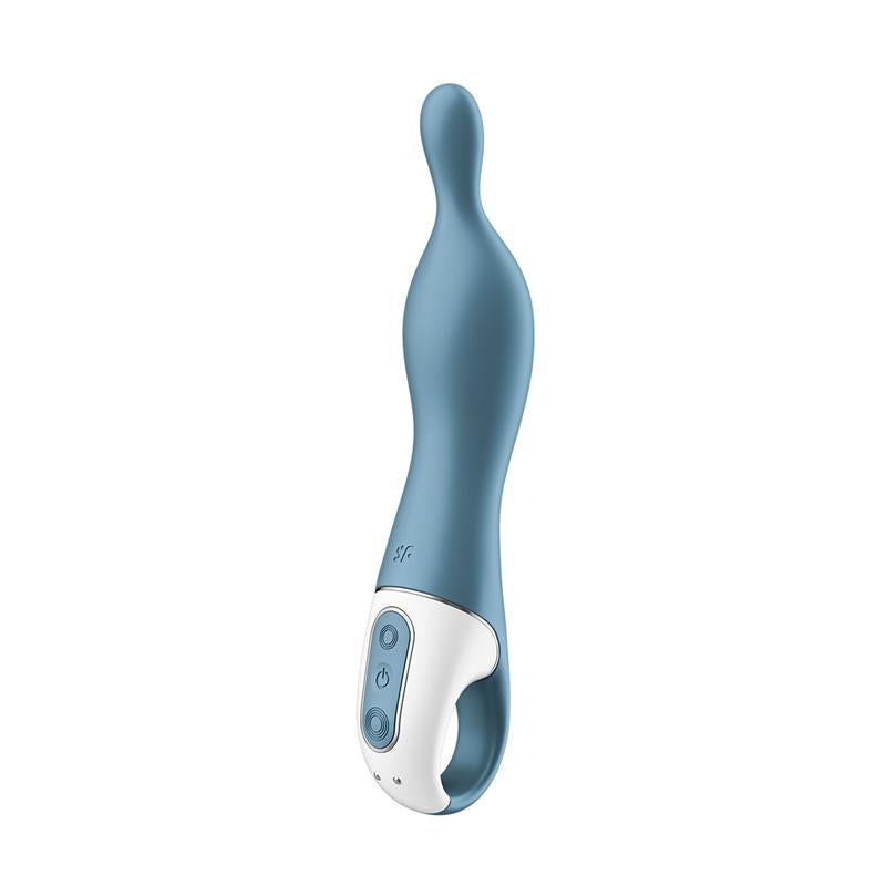 SATISFYER - A-MAZING 1 POINT STIMULATOR BLUE